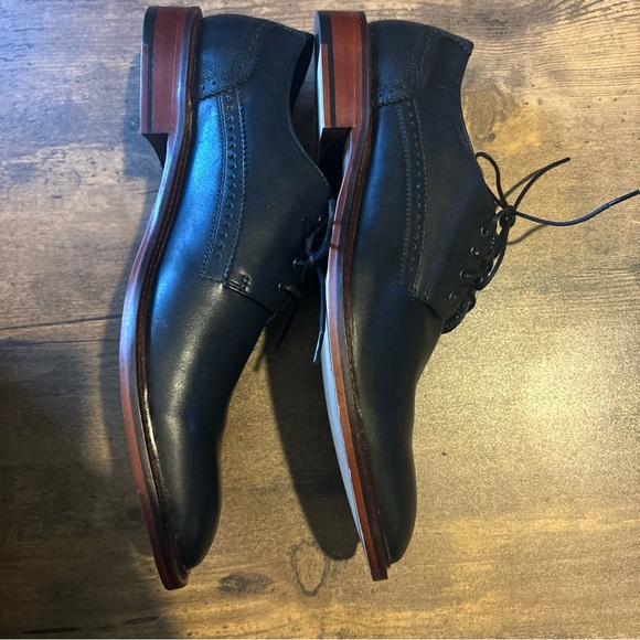 Men Winthrop Braxton Leather Oxford Shoes - Picture 4 of 11